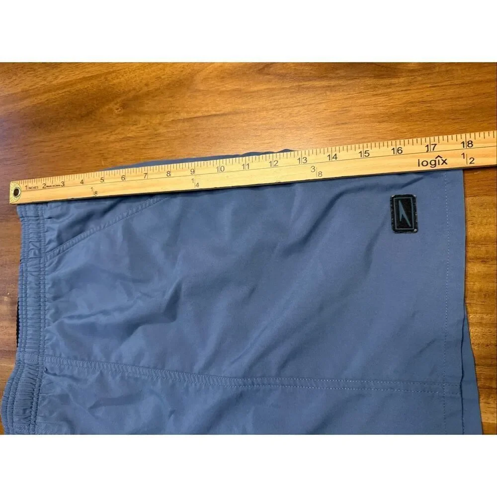 Speedo Swim Shorts Mens Size Large Blue Drawcord Mesh Lined